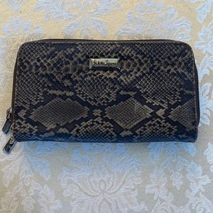 Carlos Falci Sport reptile print wallet